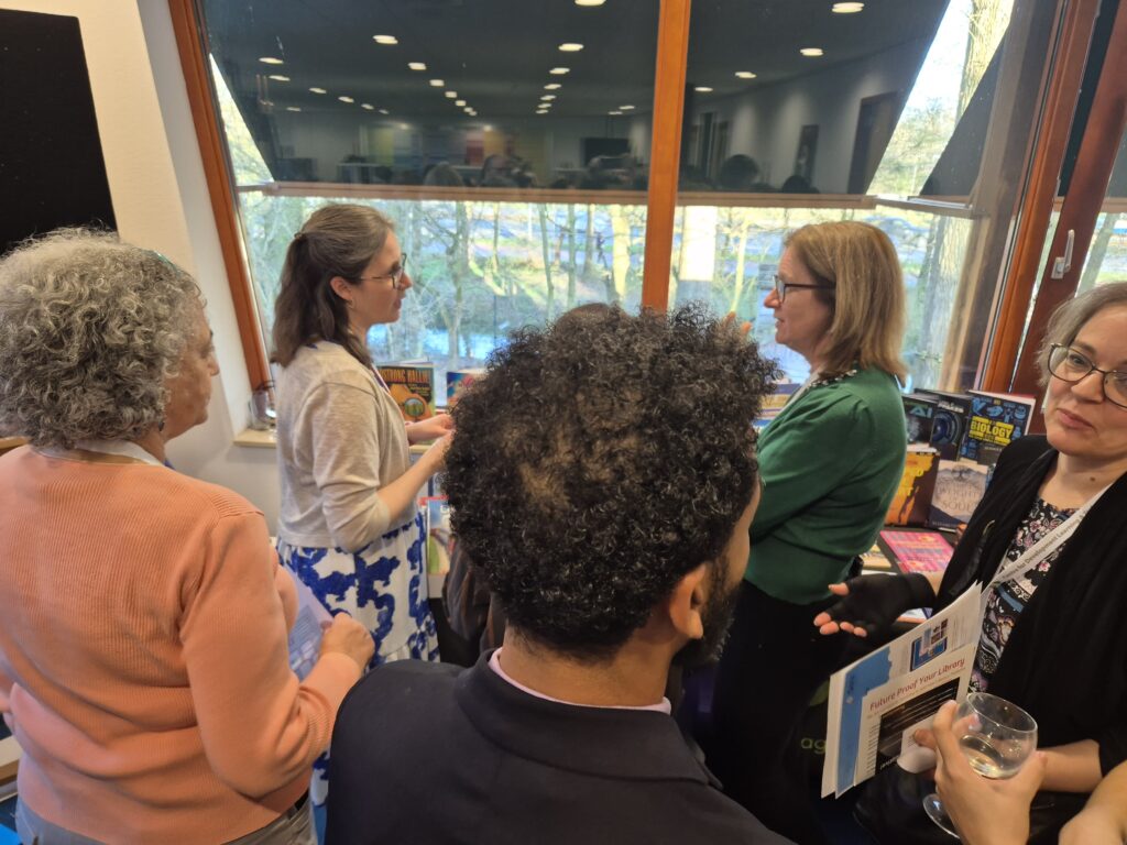 ISLE Conference Every Page Counts table with librarians